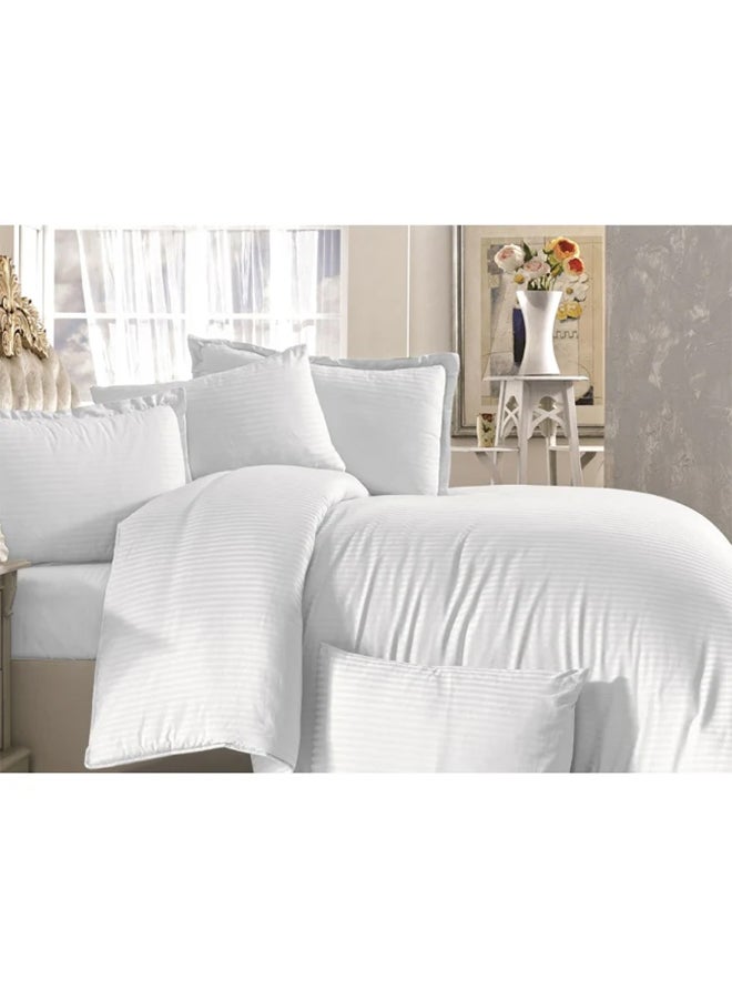 REGAL IN HOUSE 6-Piece Comforter Set Cotton White  - Image 2