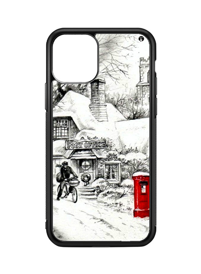 BP Protective Case Cover For iPhone 11 Pro Victorian Art (Black Bumper)
