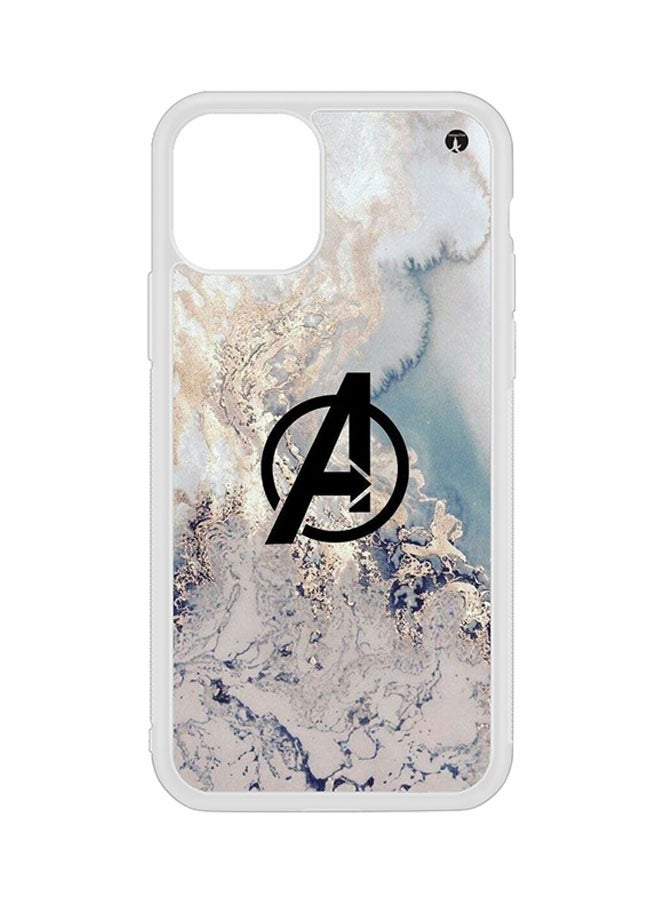 بي بي غطاء حماية واقي لهاتف أبل آيفون 11 برو طبعة شعار فيلم "The Avengers"