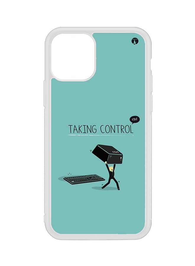 بي بي غطاء حماية واقي لهاتف أبل آيفون 11 برو أخضر/أسود