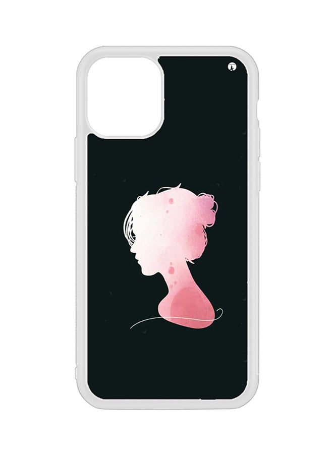 BP Protective Case Cover For Apple iPhone 11 Pro A Girl (White Bumper)