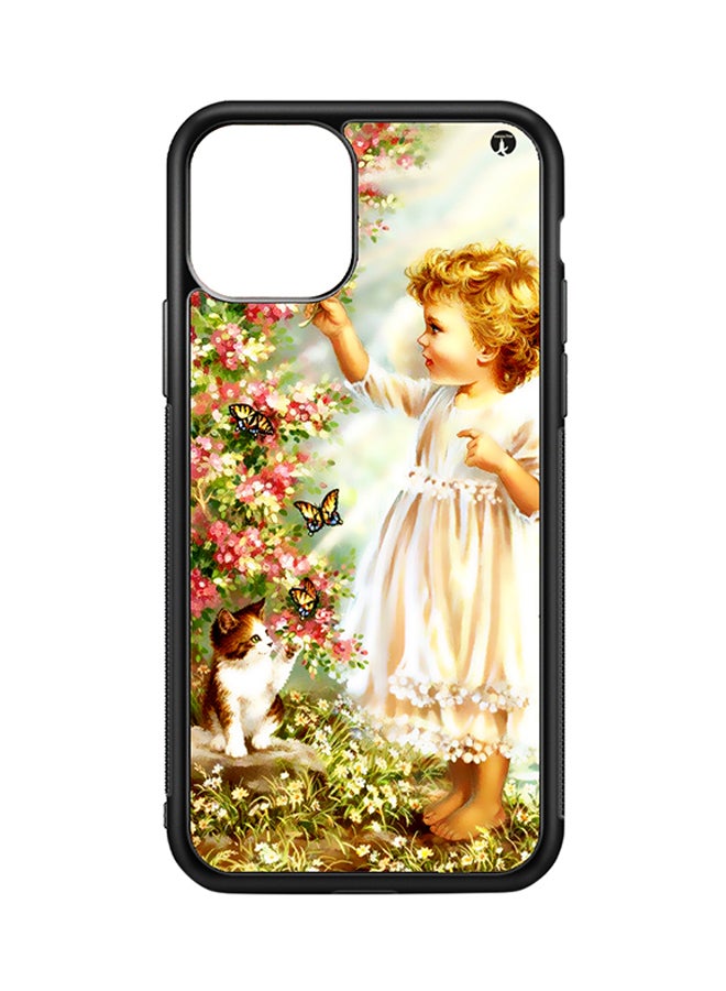 بي بي غطاء حماية واقي لهاتف أبل آيفون 11 برو فتاة