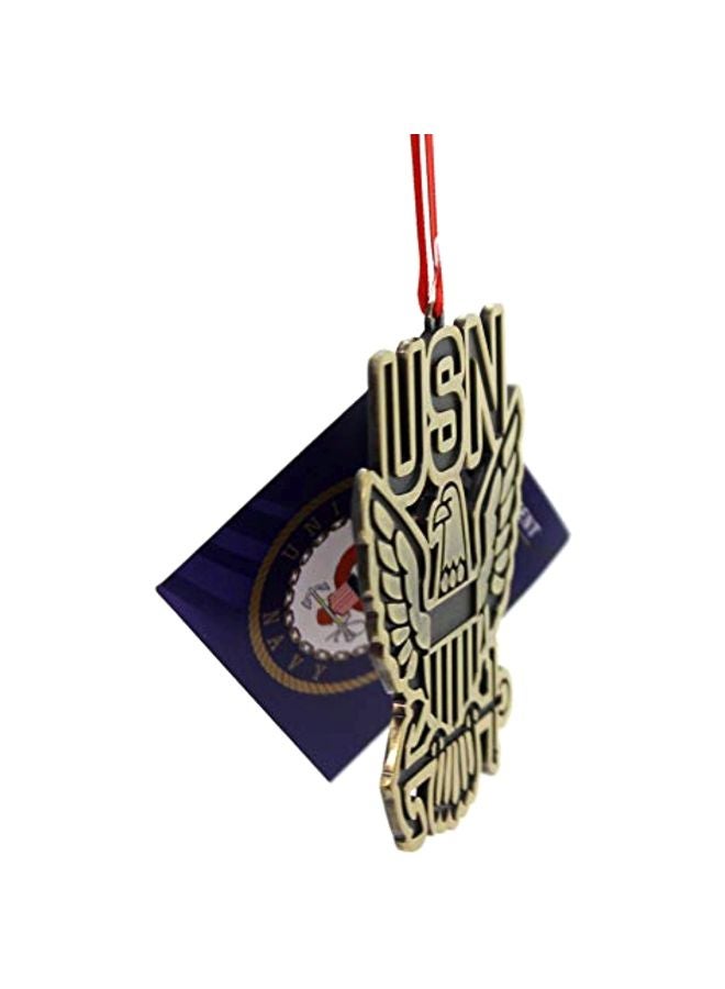 كورت أدلر قطعة ديكور تمثل البحرية الأمريكية أزرق/أحمر/بيج 3.5بوصة - Image 2