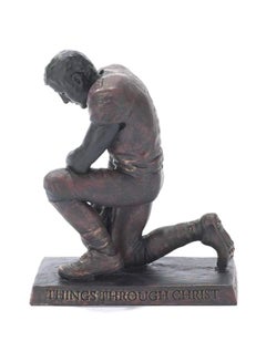 Decorative Football Player Figurine Grey 6x5x4inch - v1581319662/N34367358A_4