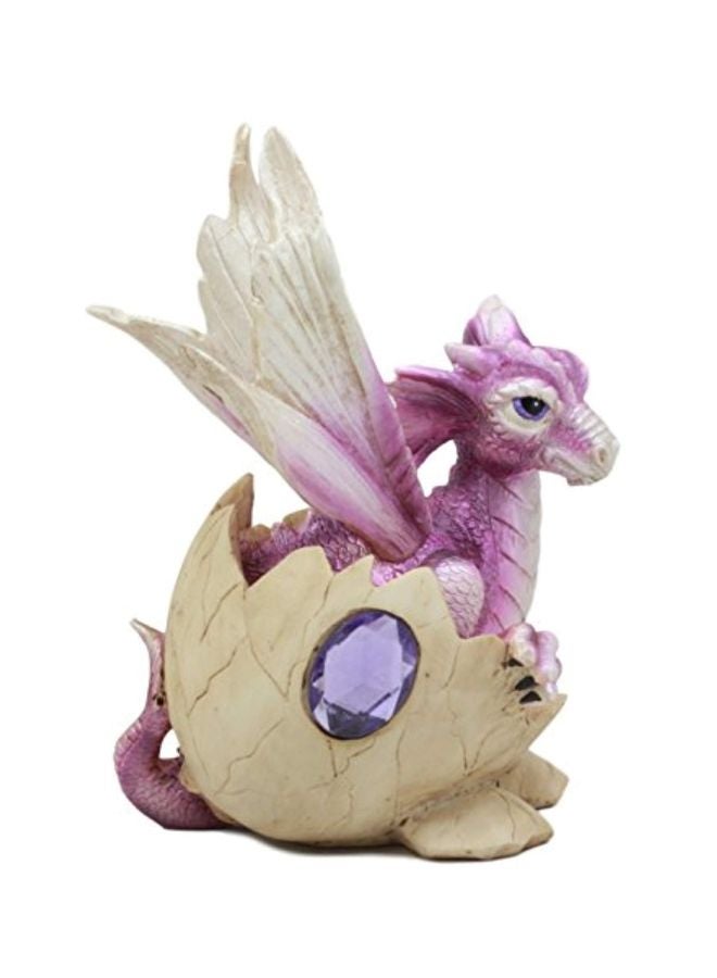 Ebros Gift Dragon Hatchling Egg Figure Sculpture February Birthstone 5.5x3x3.5inch  - Image 3