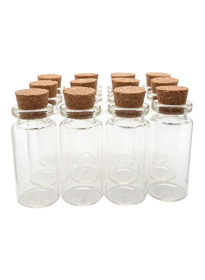 Axe Sickle 48-Piece Wishing Vial Clear/Brown 0.75inch - Image 4