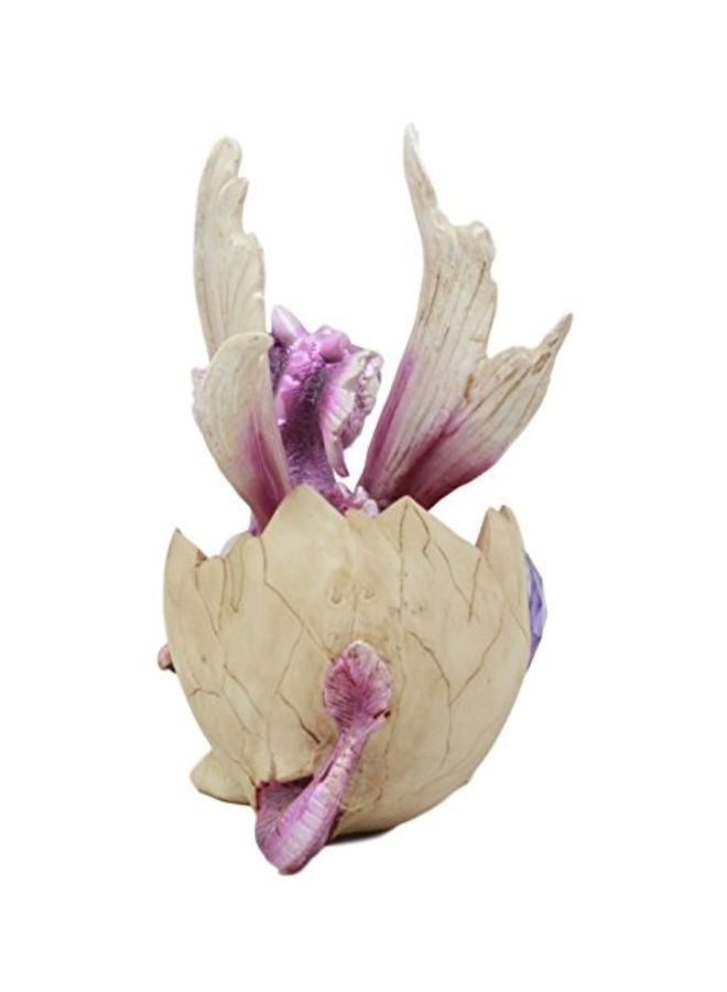 Ebros Gift Dragon Hatchling Egg Figure Sculpture February Birthstone 5.5x3x3.5inch  - Image 4