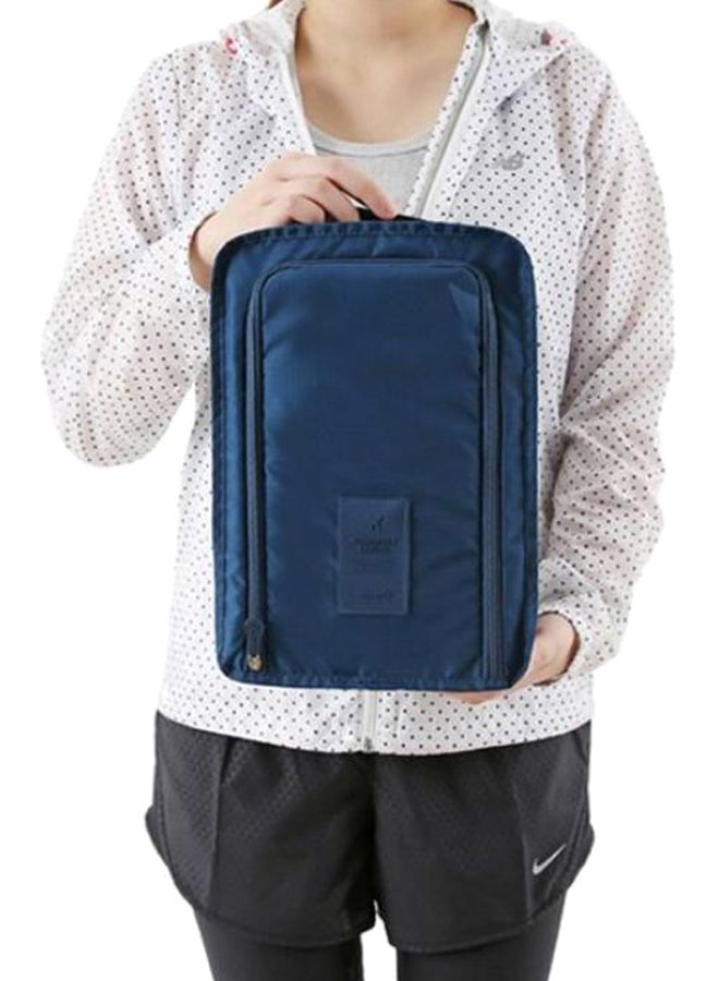 Portable Travel Shoe Storage Bag Blue  - Image 2