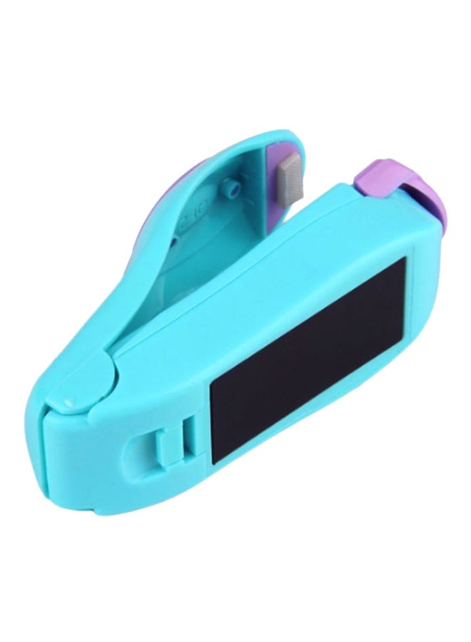 Portable Handheld Mini Electric Heat Sealing Machine Pink/Blue - Image 2