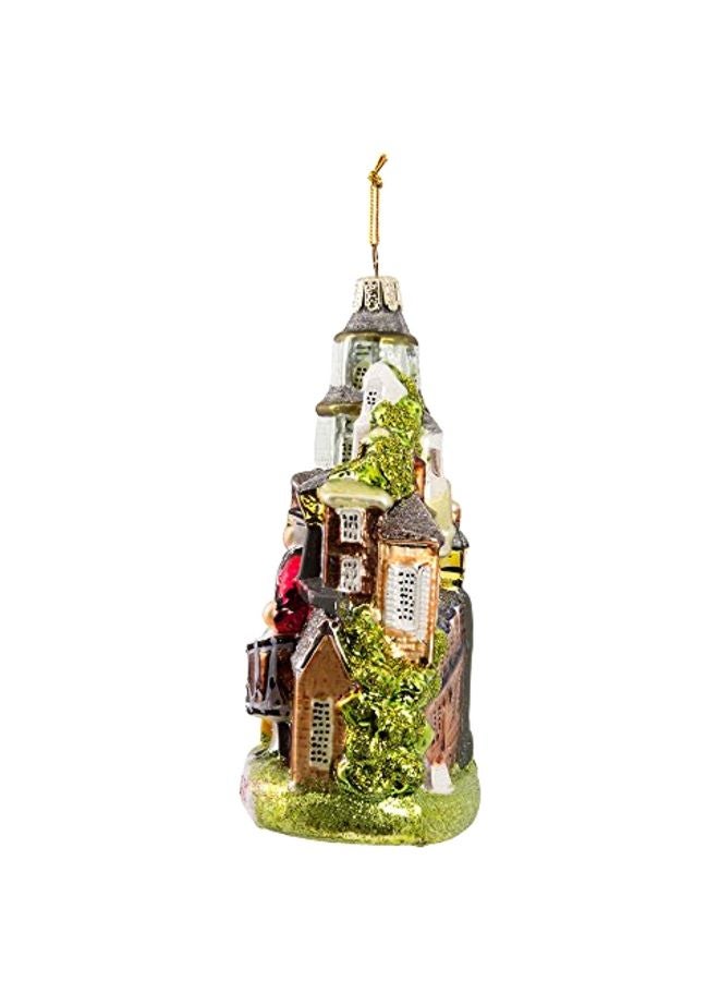 Kurt Adler - Williamsburg Glass Cityscape Ornament Multicolour 5inch - Image 1