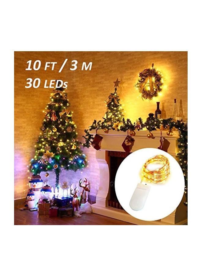 Ustellar 8-Piece Micro Starry LED String Light Warm White 10feet - Image 2