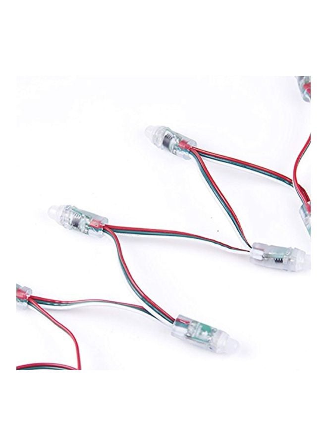 eoocvt 50-LED Waterproof String Light White/Red - Image 4