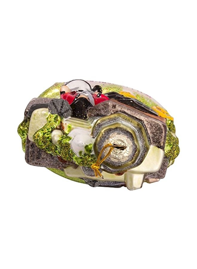 Kurt Adler - Williamsburg Glass Cityscape Ornament Multicolour 5inch - Image 1