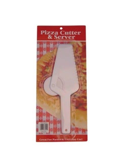 Plastic Pizza Cutter White 9.2x3.5x0.2inch - v1581331139/N34362252A_3