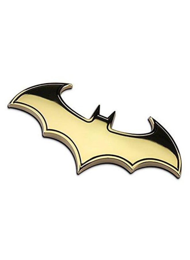 3D Batman Logo Pattern Car Sticker