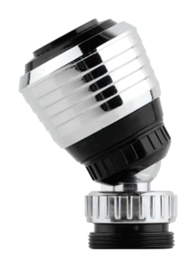 Generic - Water Tap Aerator Faucet Nozzle Black/Silver - Image 1