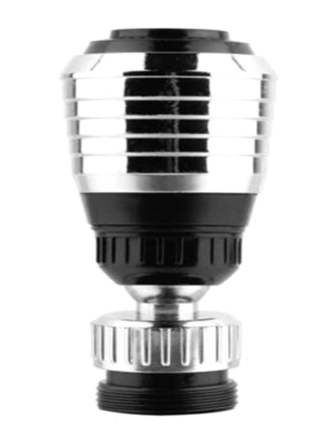 Generic - Water Tap Aerator Faucet Nozzle Black/Silver - Image 1