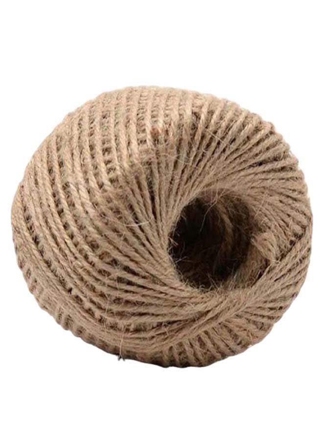 U-HOOME - Natural Burlap Hessian Jute Brown 100meter - Image 1