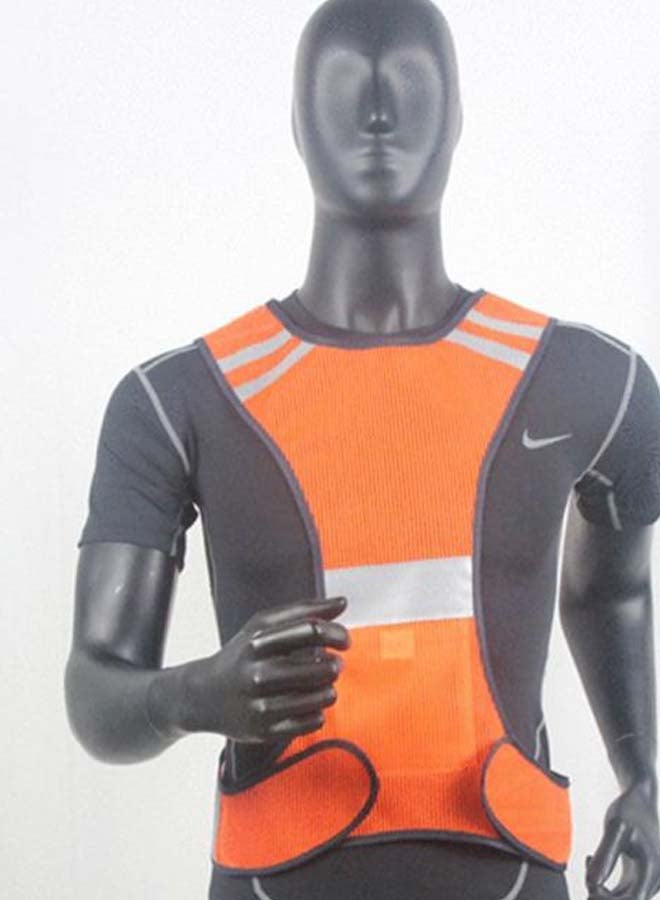 Generic Adjustable Safety Strip Running Reflective Vest 56cm - Image 2