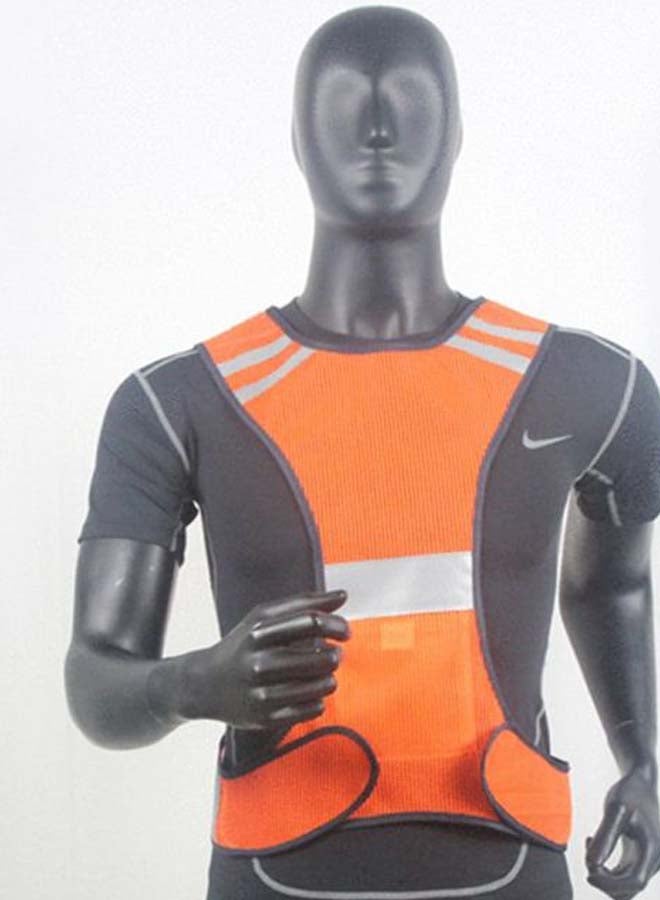 Generic Adjustable Safety Strip Running Reflective Vest 56cm - Image 2