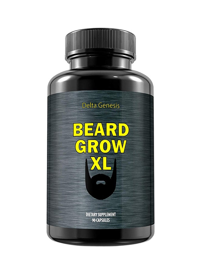 Delta Genesis Beard Grow XL Dietary Supplement - 90 Capsules