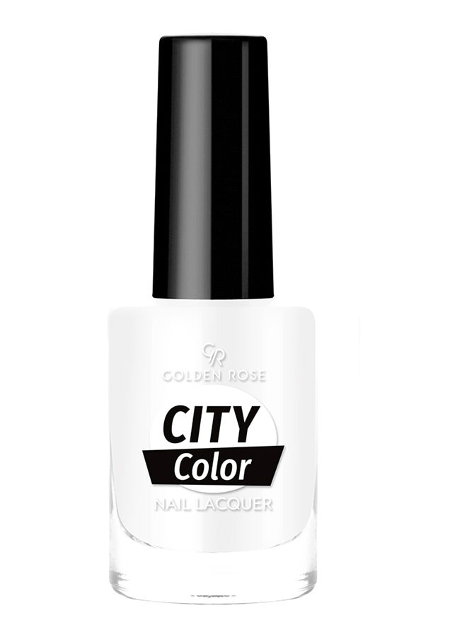 Golden Rose City Color Nail Polish White