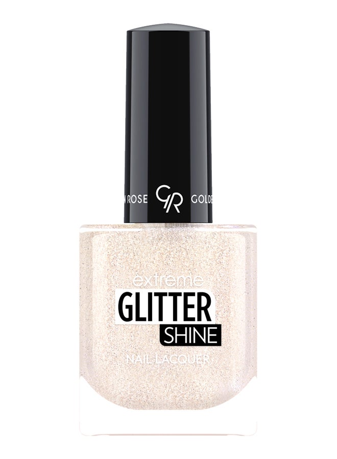 Golden Rose - Exyreme Gel Glitter Shine Nail Polish Gold - Image 1