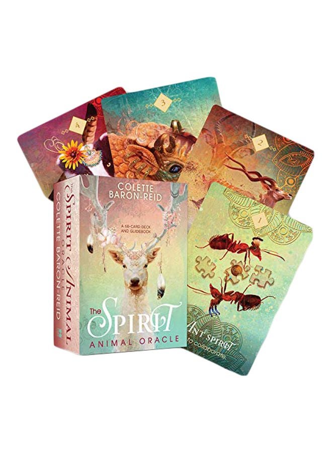 The Spirit Animal Oracle: A 68-Card Deck And Guidebook Hardcover English by Colette Baron Reid - 02-Oct-18 