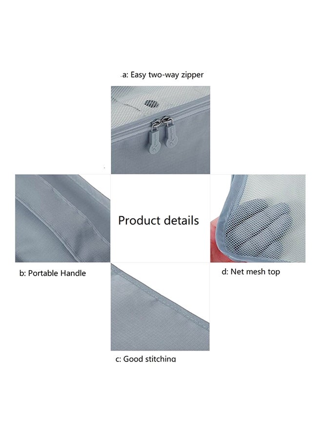 TOMSHOO - 6 Piece Of Zipper Storage Bag 325grams - Image 1
