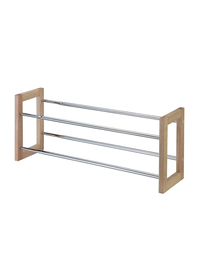 Expandable Show Rack Brown/Clear Standard