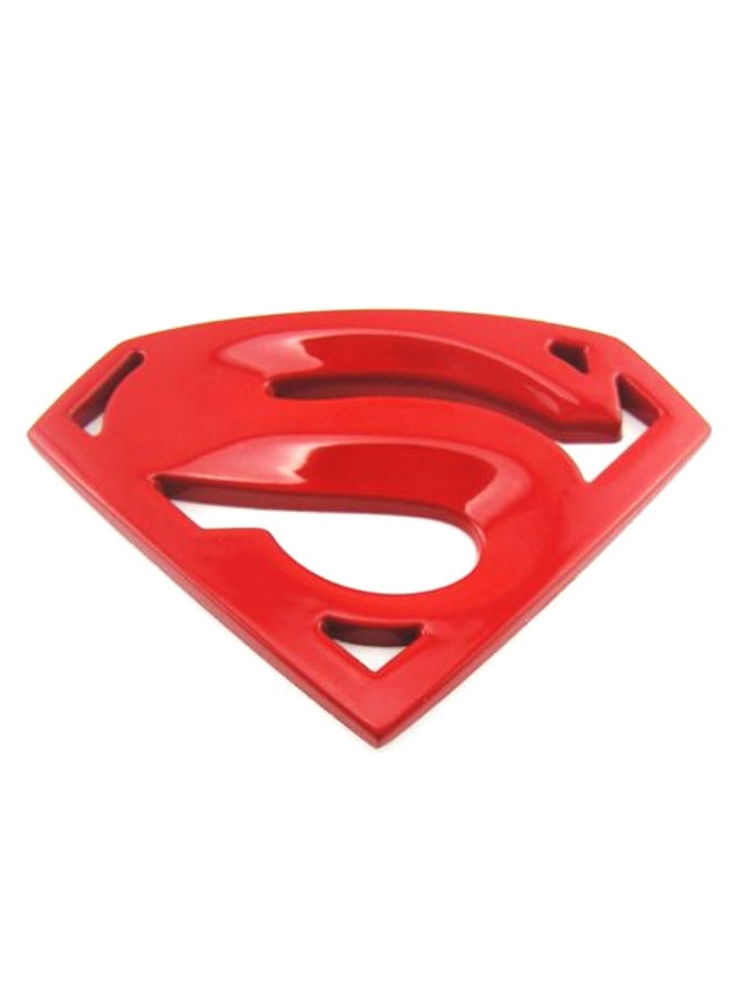Generic - Super Man Logo Car Fender Trunk Sticker - Image 1