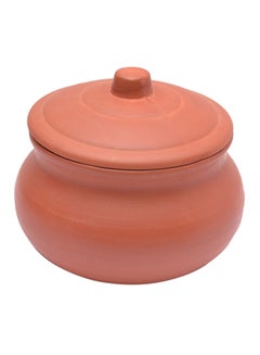 Terracota Clay Cooking Pot Brown 10centimeter