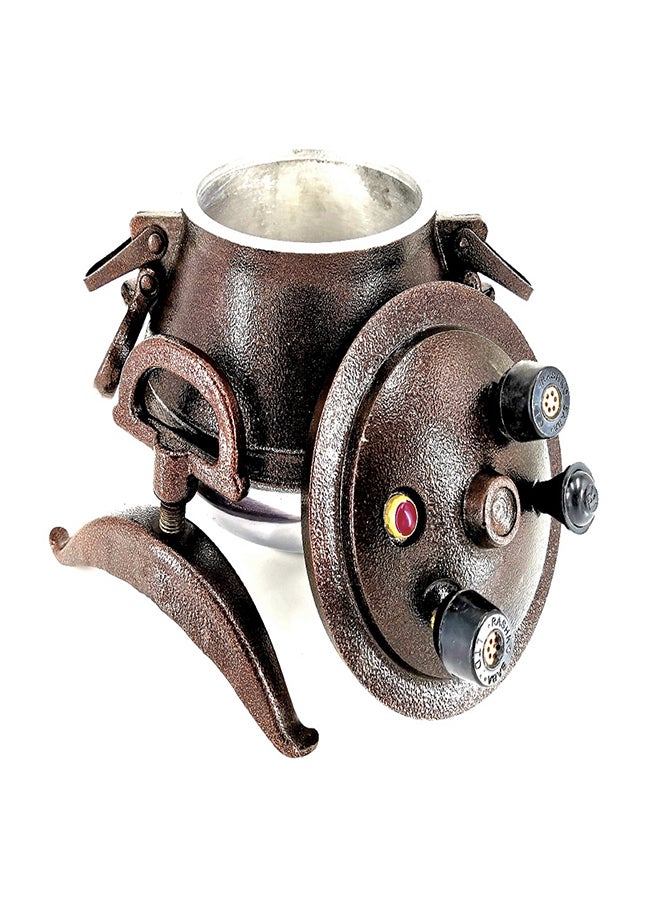 Afghan Pressure Cooker Brown 5.0Liters  - Image 2
