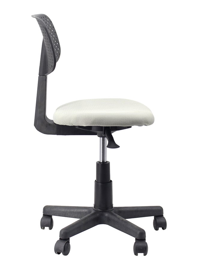 Home Box Agata Adjustable Kids Chair With Swivel Wheels Grey/Black  - Image 2