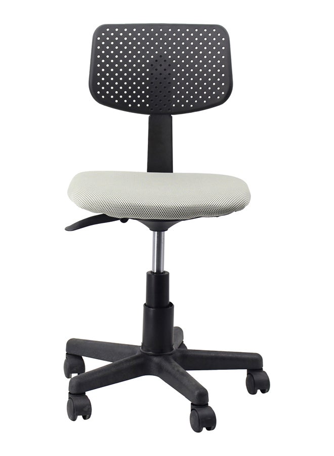 Home Box Agata Adjustable Kids Chair With Swivel Wheels Grey/Black  - Image 1