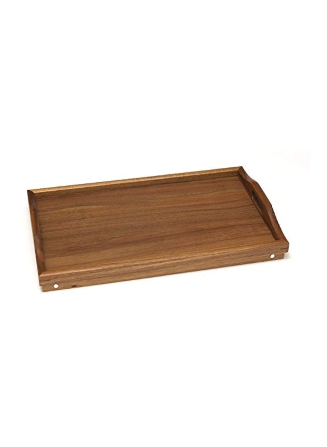 Lipper International Wooden Folding Bed Tray Beige  - Image 3
