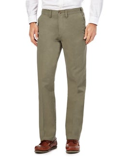 Generic Solid Design Formal Pants Khaki  - Image 1