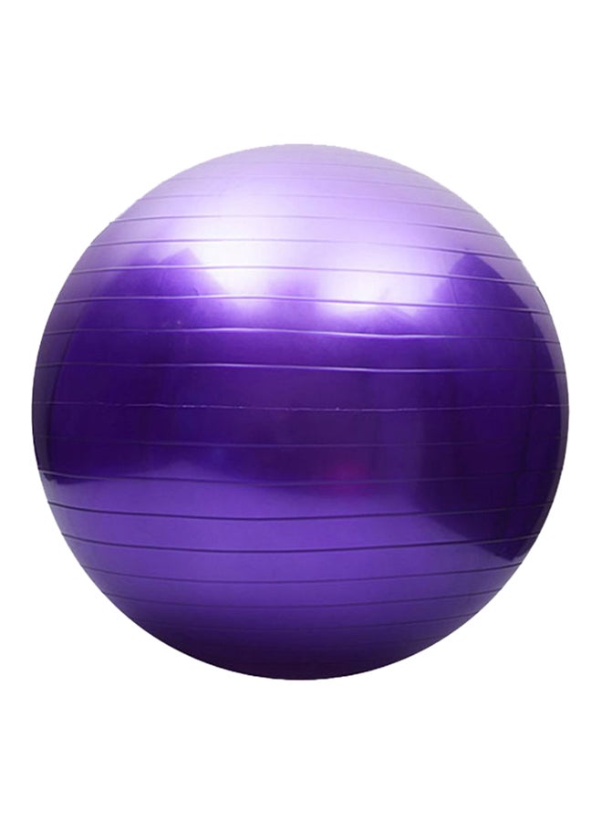 Generic Yoga Fitness Exercise Ball With Air Pump 65cm 65cm  - Image 2