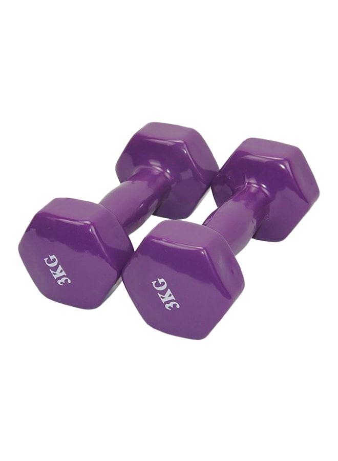 بودي لاين طقم دمبل بوزن 2×3 كجم 2 x 3كيلوجرام - Image 2