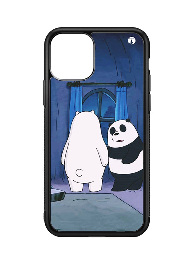 BP Protective Case Cover For Apple iPhone 11 We Bare Bears (Black Bumper)