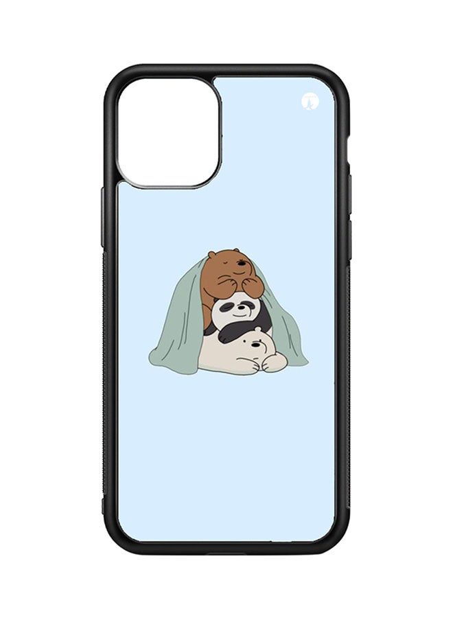 BP Protective Case Cover For Apple iPhone 11 We Bare Bears (Black Bumper)