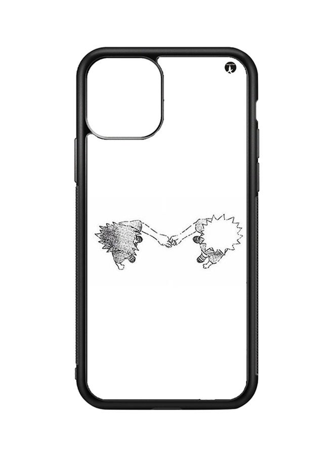Protective Case Cover For Apple iPhone 11 The Anime Naruto (Black Bumper)