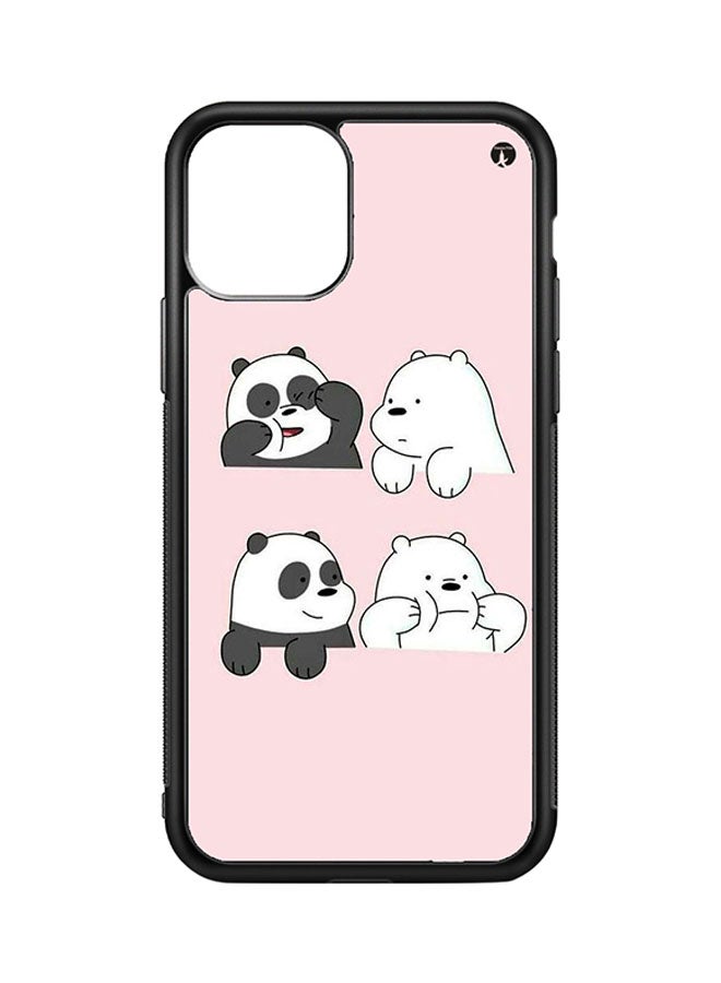 BP Protective Case Cover For Apple iPhone 11 Pro We Bare Bears (Black Bumper)