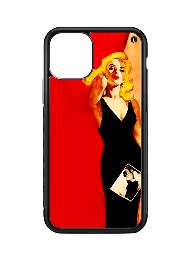 BP Protective Case Cover For Apple iPhone 11 Vintage Art (Black Bumper)