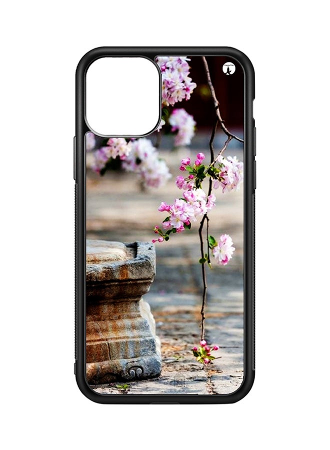 غطاء حماية واقي لهاتف أبل آيفون 11 برو زهور