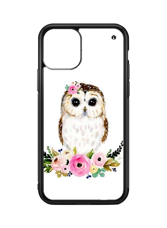 غطاء حماية واق لهاتف أبل آيفون 11 طبعة بومة