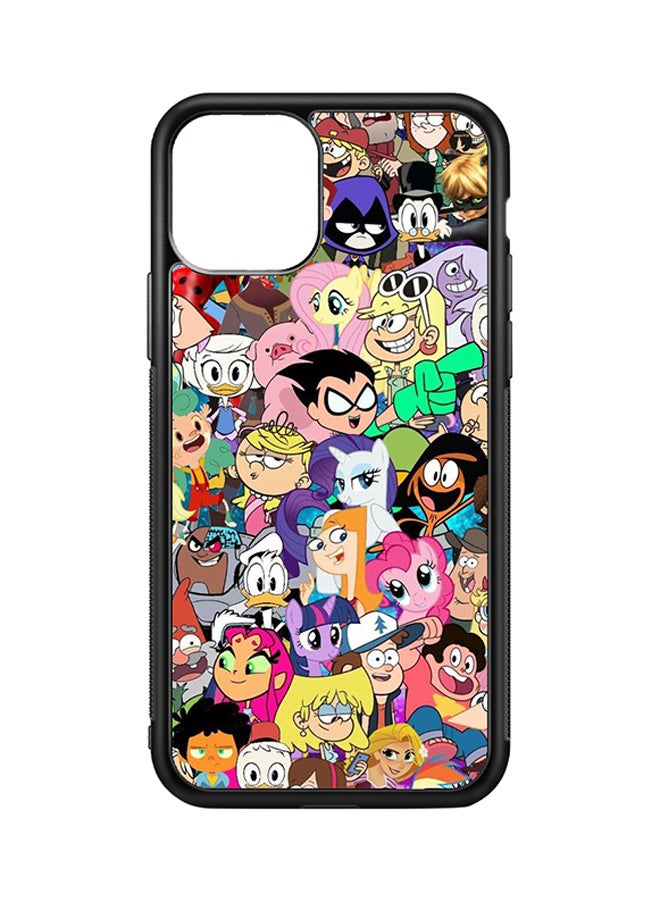 BP Protective Case Cover For Apple iPhone 11 Cartoons (Black Bumper)