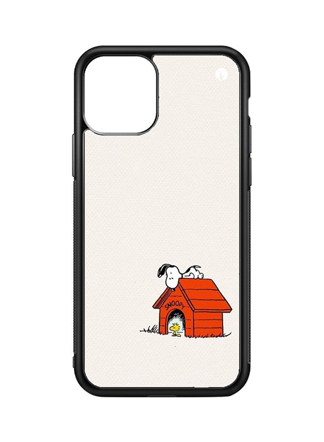 BP Protective Case Cover For Apple iPhone 11 Snoopy (Black Bumper)