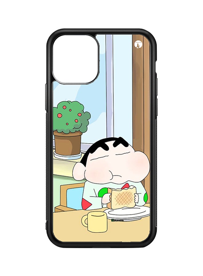 BP Protective Case Cover For Apple iPhone 11 The Anime Shin Chan (Black Bumper)
