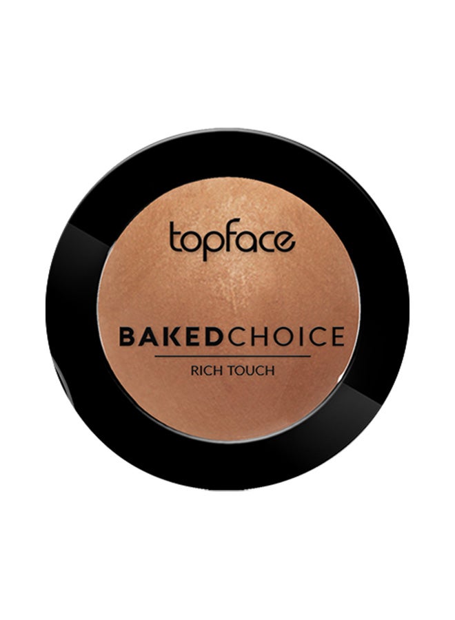 topface Baked Choice Rich Touch Powder Terracotta  - Image 1